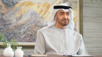 رئيس الدولة يتلقى رسالة خطية من رئيس موريتانيا تسلَّمها عبدالله بن زايد